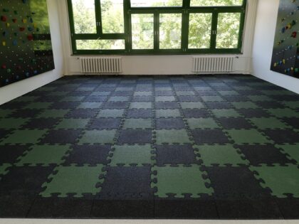 NOVUM-3-Puzzle 6 cm-schwarz-grün